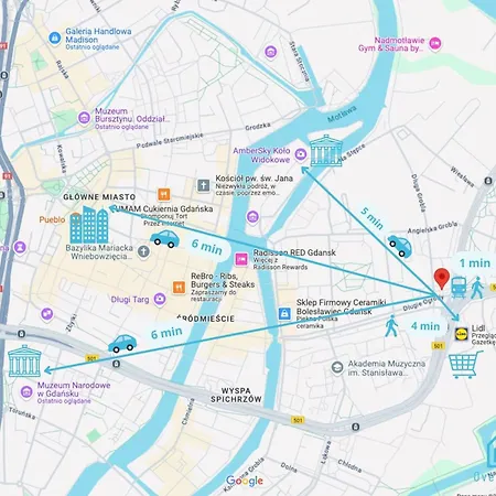 Belle - 5 Minutes To Old Town בית אירוח גדנסק